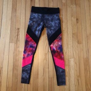 Colorful. Champion work out leggings. Size small.